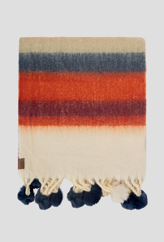 Kolorowy szalik damski