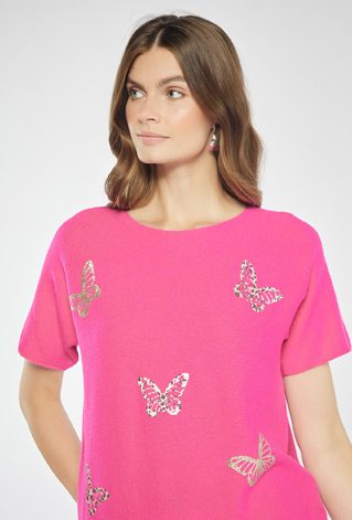 Sweter z krótkim rękawem