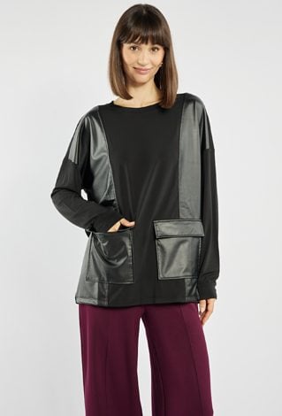 Bluzka z kieszeniami