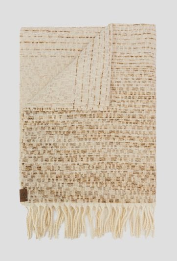 Szalik damski z dodatkiem bawełny