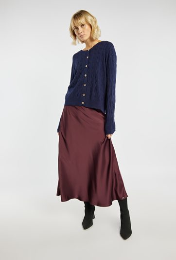 Rozpinany sweter z wiskozą