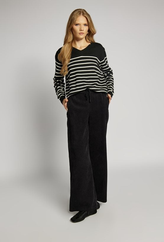 Sweter w paski