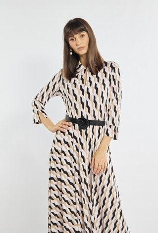 Sukienka damska z wzorem