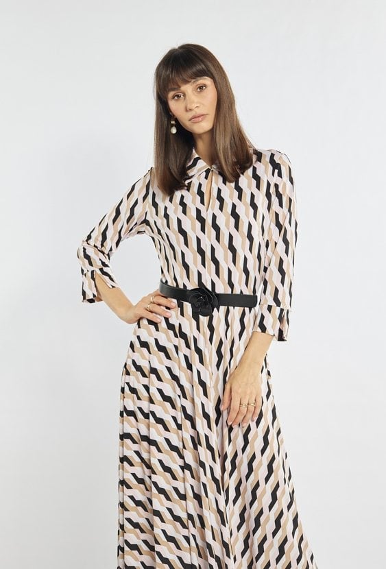 Sukienka damska z wzorem