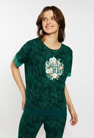 Góra od piżamy z wzorem