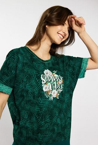 Góra od piżamy z wzorem