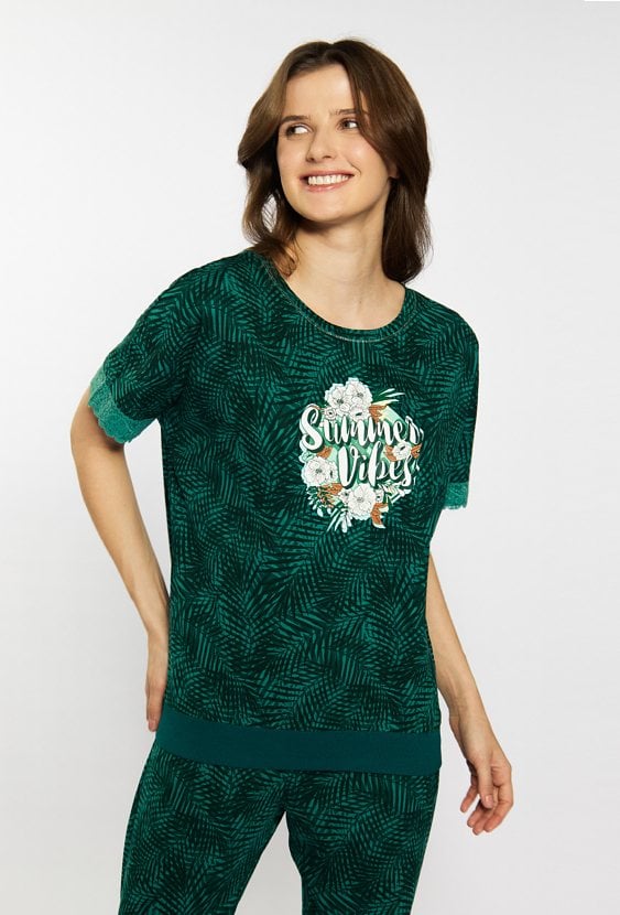 Góra od piżamy z wzorem