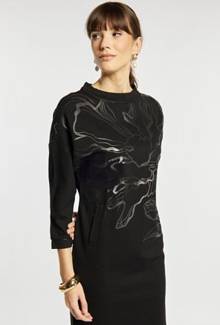 Sukienka z nadrukiem