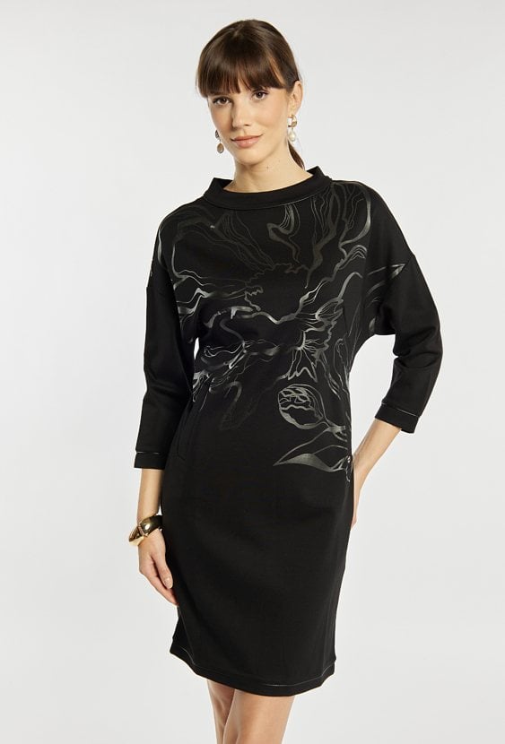 Sukienka z nadrukiem