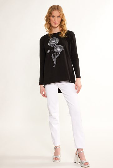 Bluzka damska z cekinami