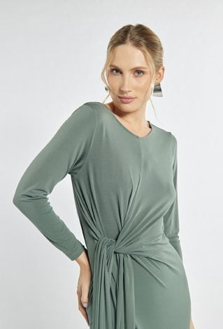 Sukienka z wiązaniem