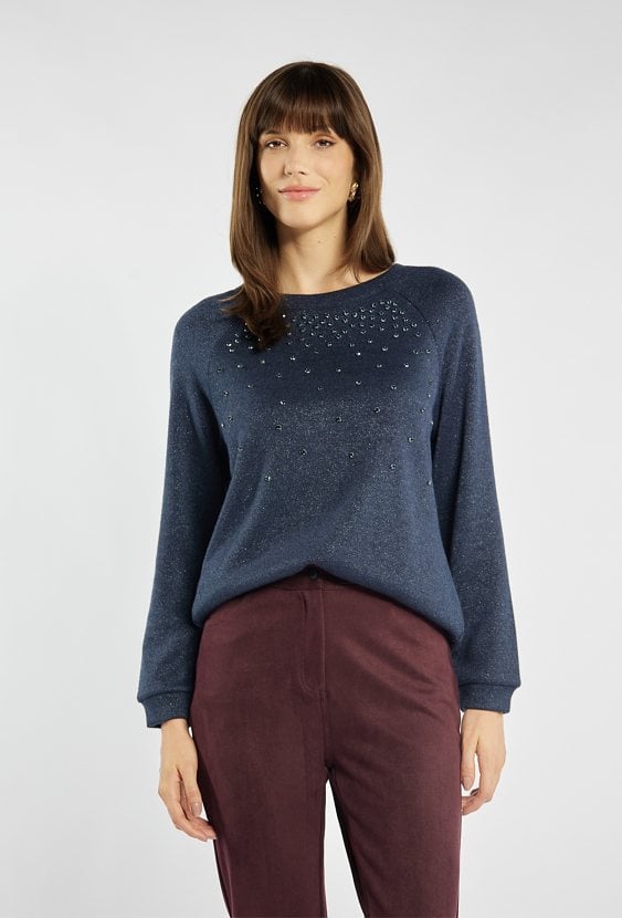 Bluzka z połyskiem