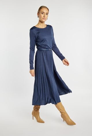 Sukienka damska z paskiem