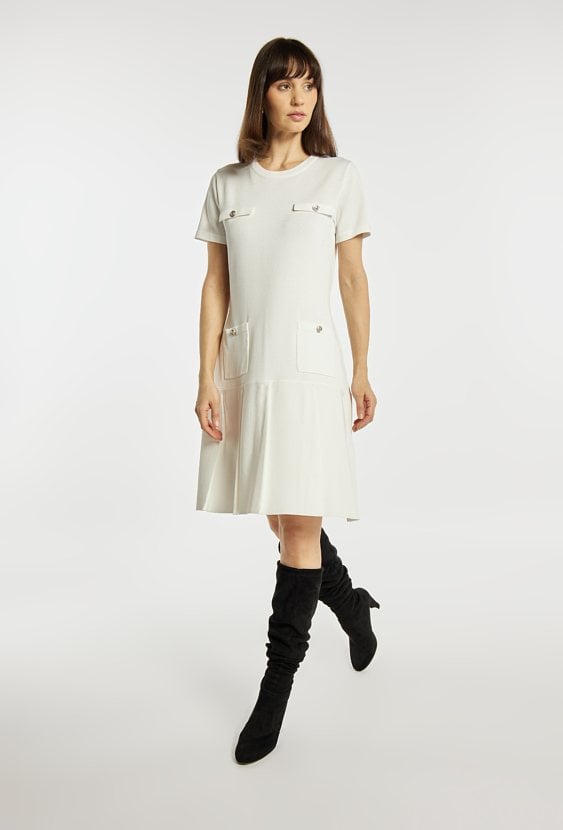 Sukienka z kieszonkami