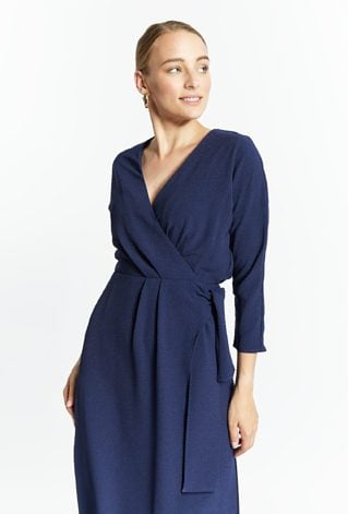 Kopertowa sukienka damska