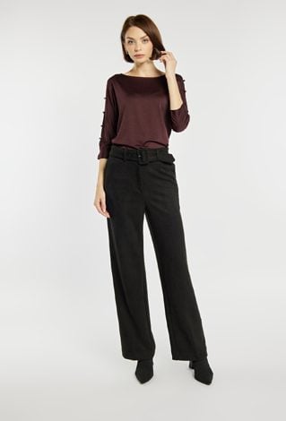 Elegancka bluzka z rozcięciami