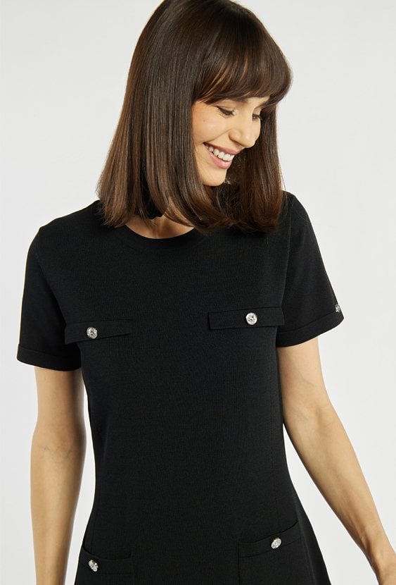 Sukienka z kieszonkami