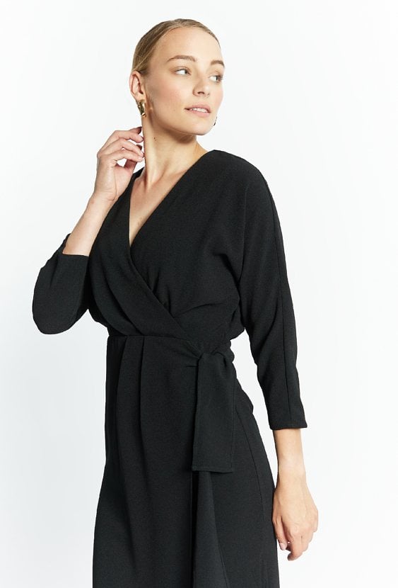 Kopertowa sukienka damska