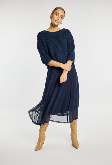 Sukienka ze swetrem w komplecie