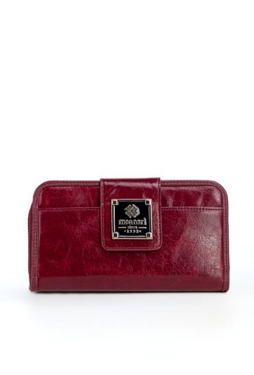 Klasyczny portfel z wzorem