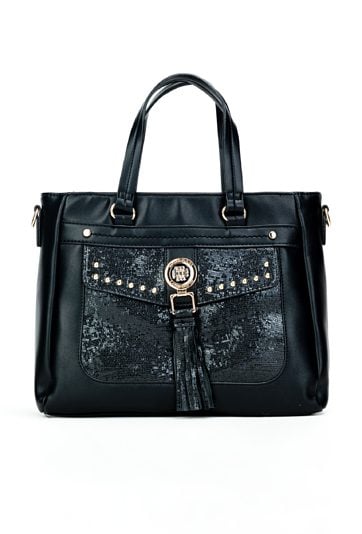 Dwukomorowa damska torba