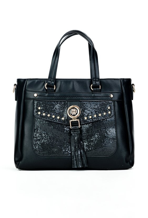 Dwukomorowa damska torba