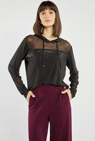 Bluzka damska z kapturem