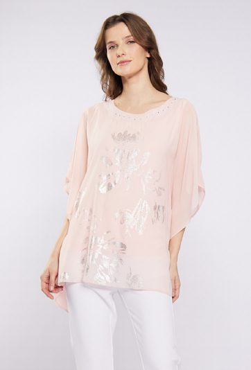 Bluzka damska typu nietoperz