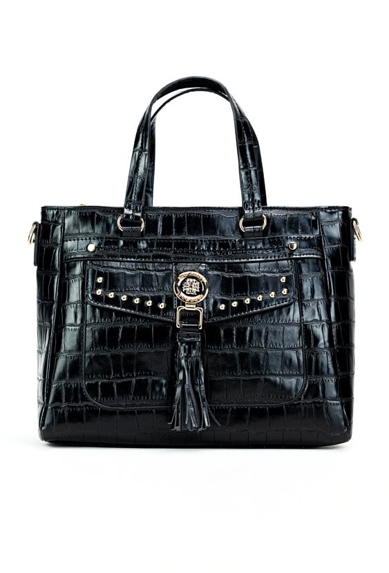 Dwukomorowa damska torba