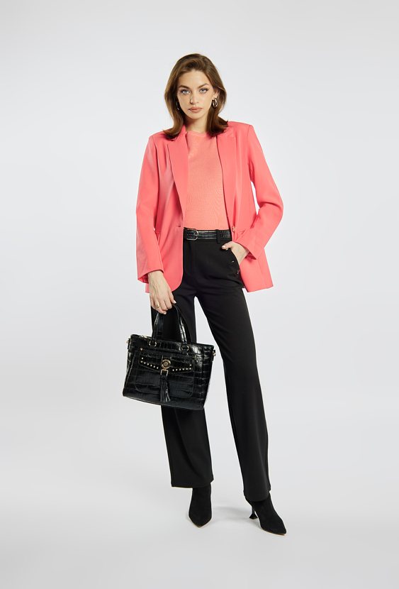 Dwukomorowa damska torba