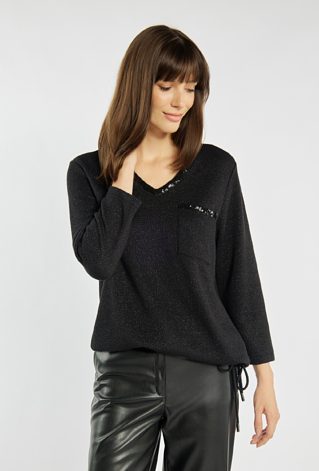 Bluzka damska z połyskiem