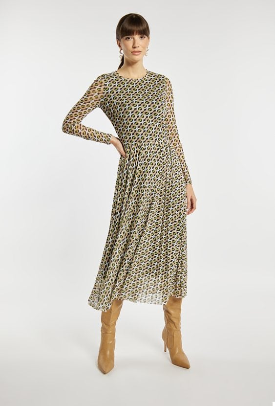 Sukienka damska z wzorem
