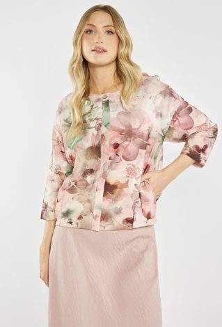 Bluza z kwiatowym wzorem