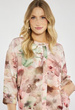 Bluza z kwiatowym wzorem