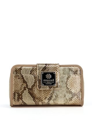 Klasyczny portfel z wzorem