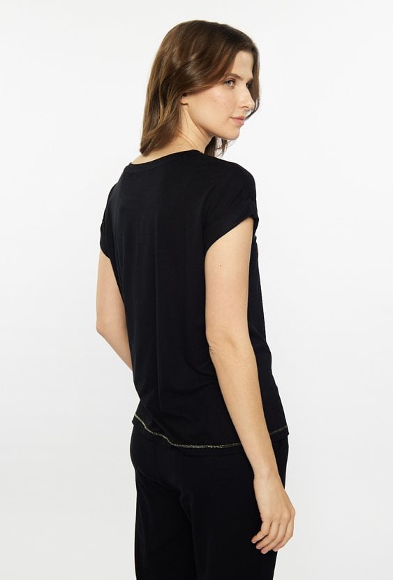 Góra od piżamy z nadrukiem