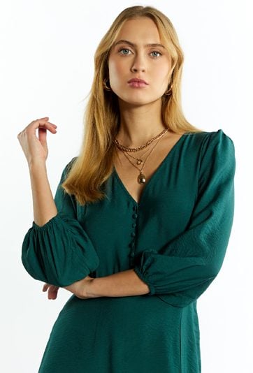 Sukienka damska z rozcięciem