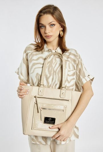 Duża torba damska typu shopper