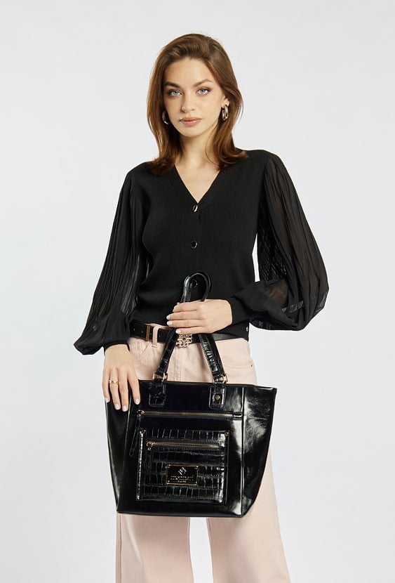 Duża torba damska typu shopper