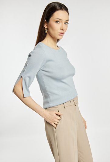 Sweter z wiskozą