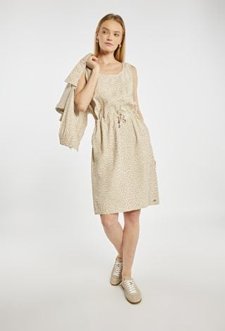 Sukienka midi z narzutką