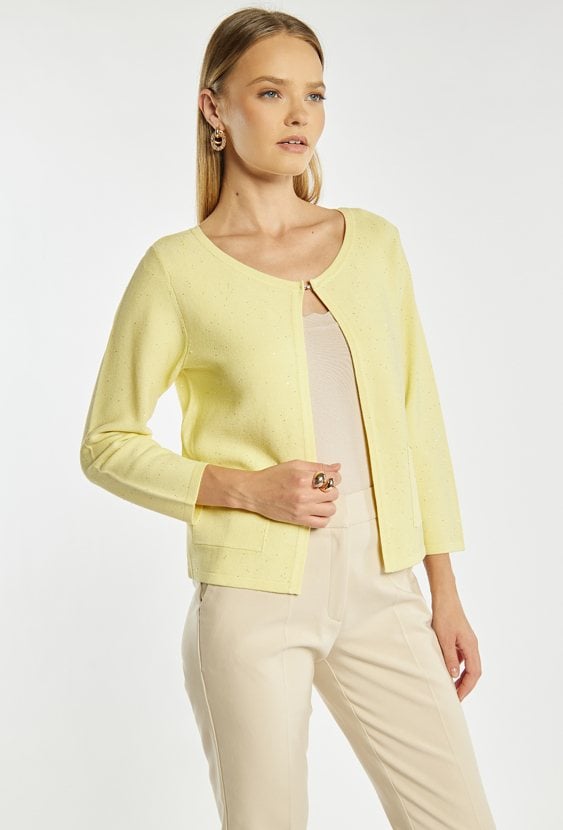 Bolerko z delikatnym połyskiem