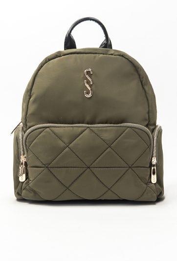 Pikowany plecak damski