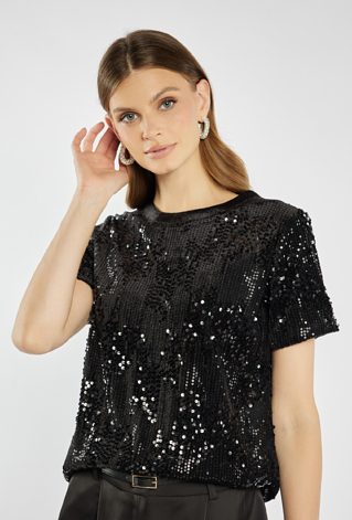 Cekinowa bluzka