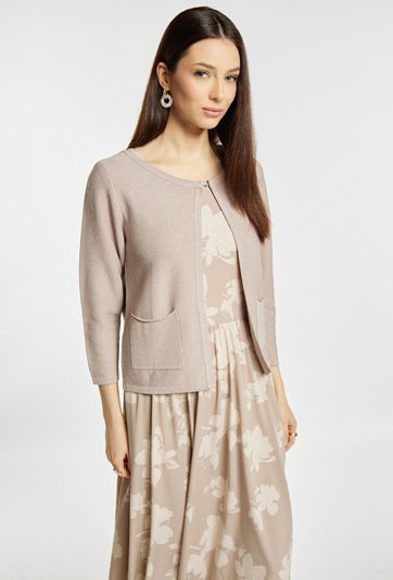 Bolerko z delikatnym połyskiem