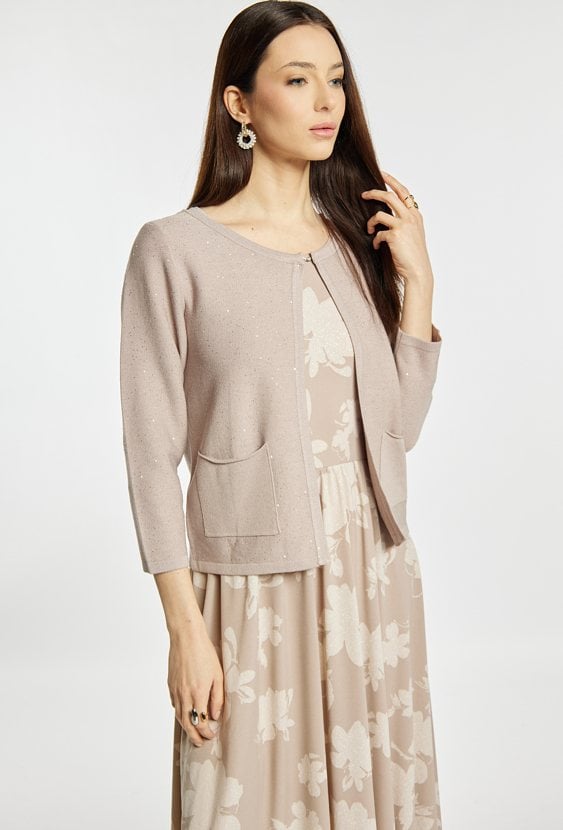 Bolerko z delikatnym połyskiem