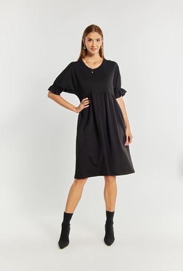 Sukienka damska z falbanką