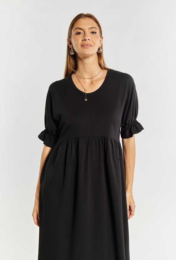 Sukienka damska z falbanką