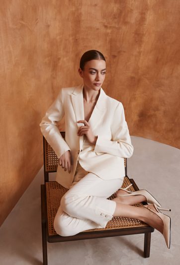 Spodnie damskie z dodatkiem wiskozy