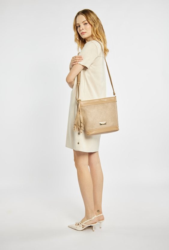 Torba damska z frędzlami